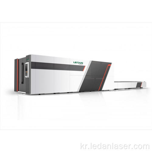 12000W 더블 테이블 DFDH8025 파이버 레이저 커팅 머신